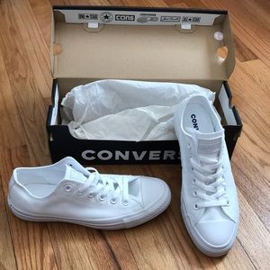 Monochrome Low Top Chuck Taylor Converse Sneakers